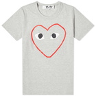 Comme des Garcons Play Women's Outline Heart Tee