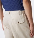 Dunhill Cotton twill Bermuda shorts