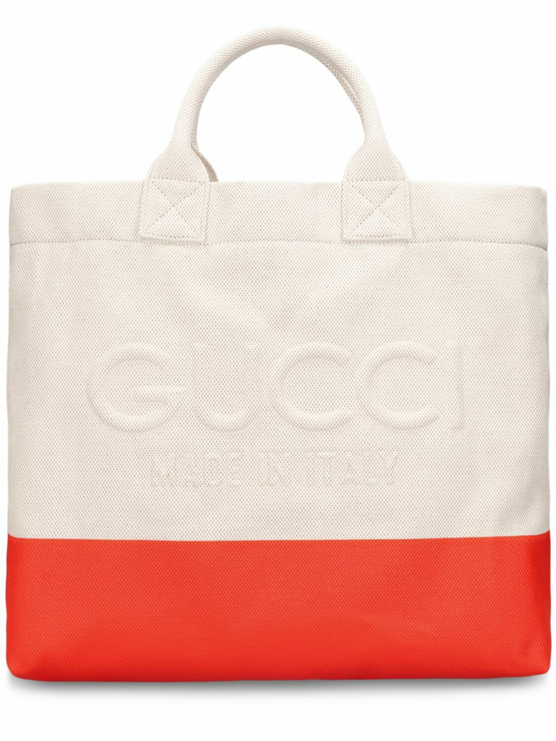 Photo: GUCCI Cabas Small Bicolor Cotton Tote Bag