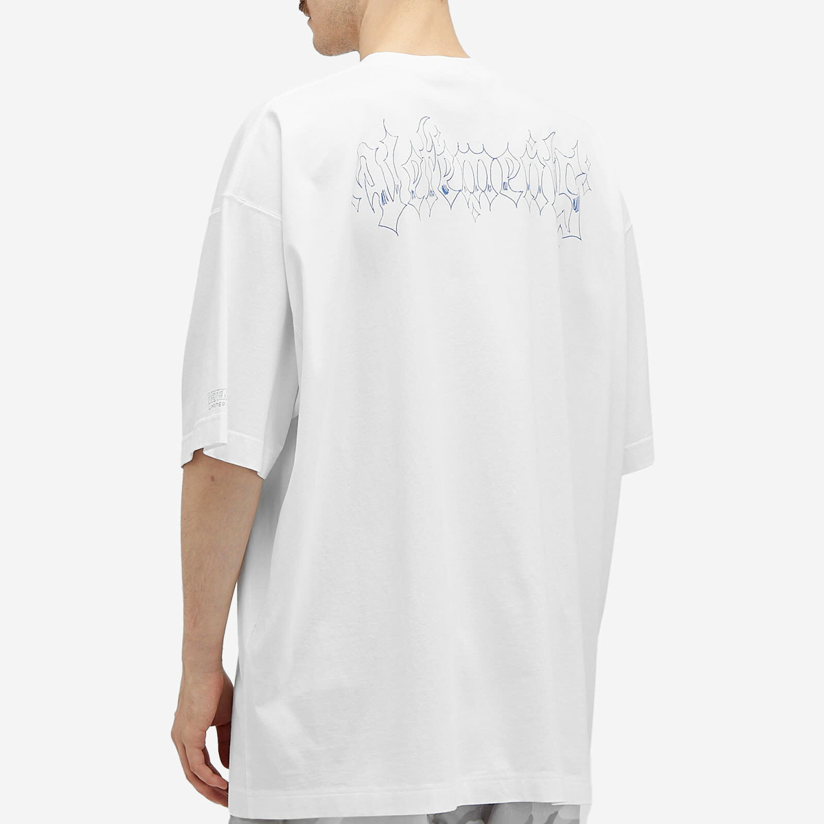 VETEMENTS Men's Drawing T-Shirt in White Vetements
