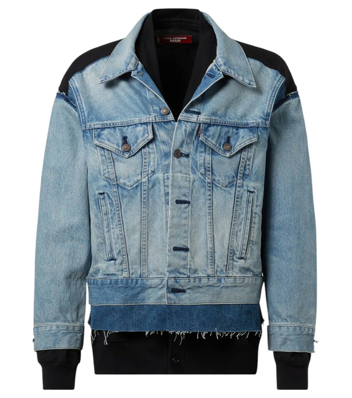 Photo: Junya Watanabe x Levi's® jersey and denim jacket