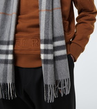 Burberry - Checked cashmere scarf