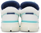 AMIRI White & Blue MA-1 Sneakers