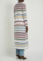 Missoni Chevron Fine-knit Shirt Cardigan Multicoloured 1