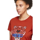 Kenzo Red Limited Edition Tiger T-Shirt
