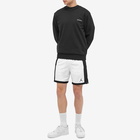 Air Jordan Men's Spirit Mesh Short in White/Black