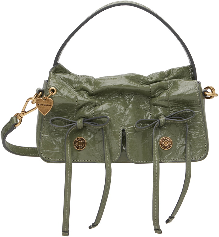 Photo: Acne Studios Khaki Multipocket Micro Bag