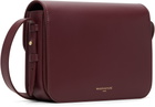 Maison Kitsuné Burgundy Edie Bag