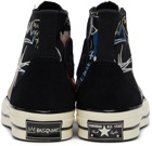 Converse Black Jean-Michel Basquiat Edition Chuck 70 Sneakers