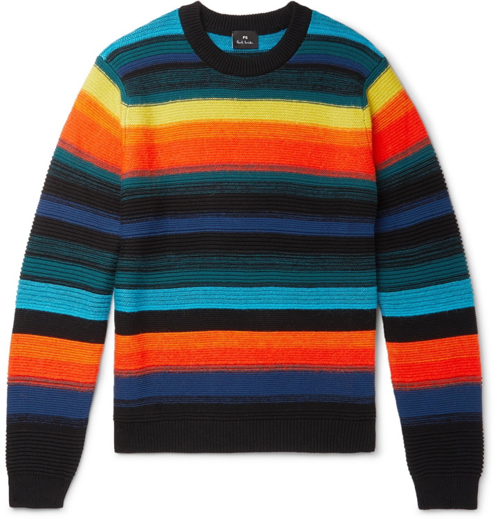 Photo: PS Paul Smith - Striped Knitted Sweater - Multi