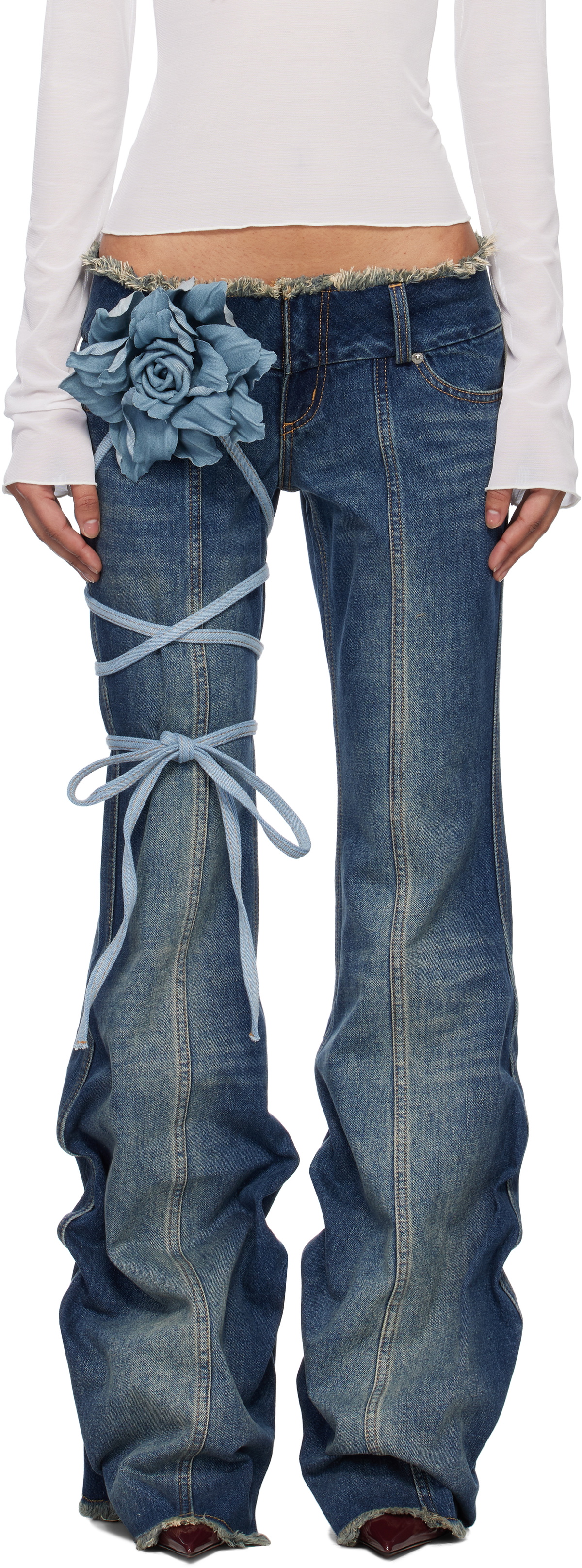 Fancì Club Blue Unliberated Feme Jeans