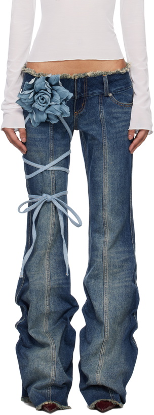 Photo: Fancì Club Blue Unliberated Feme Jeans