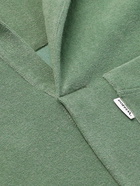 DOPPIAA - Cotton-Terry Polo Shirt - Green