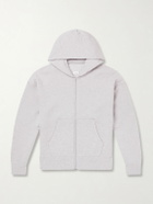 Visvim - Jumbo Wool and Cotton-Blend Jersey Zip-Up Hoodie - Gray