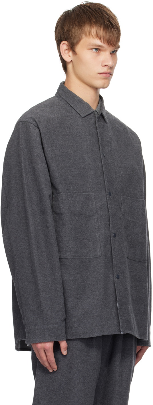 nanamica Gray ODU Jacket Nanamica