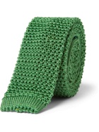 CHARVET - Knitted Silk Tie - Green