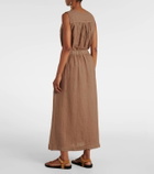 Velvet Linda linen maxi skirt