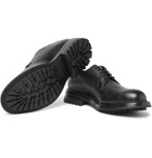 Officine Creative - Exeter Pebble-Grain Leather Derby Shoes - Men - Black