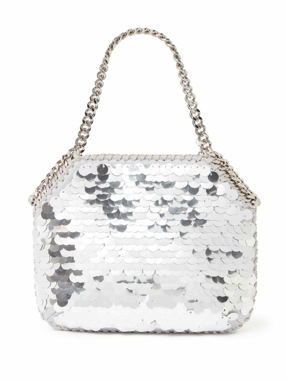 Stella McCartney Women's Falabella Satin Crossbody Bag White