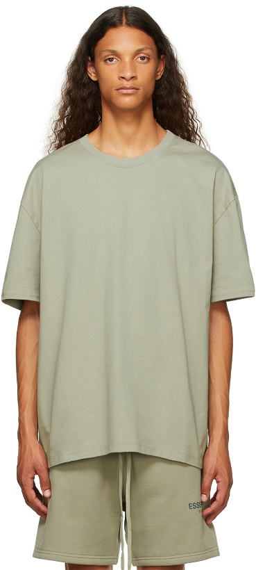 Photo: Essentials Green Jersey T-Shirt