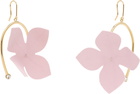 Marni Poplin Flower Hook Earrings
