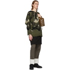 Valentino Green Camo Sweater