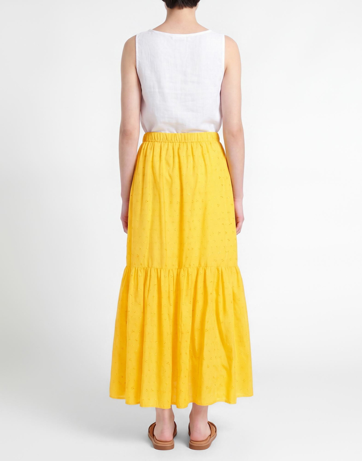 Jijil Womens Maxi skirt Marigold