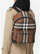 BURBERRY - Check Motif Backpack