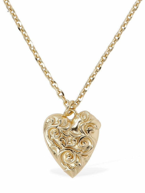 Photo: EMANUELE BICOCCHI - Medium Arabesque Heart Charm Necklace