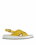 Manila Grace Womens Sandals in Yellow