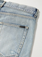 SAINT LAURENT - Slim-Fit Distressed Jeans - Blue