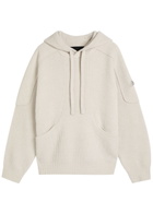 Moose Knuckles Colson Hooded Wool Jumper Beige