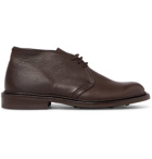 Tricker's - Winston Textured-Leather Chukka Boots - Men - Brown