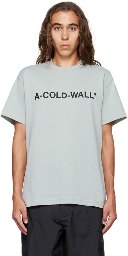 Photo: A-COLD-WALL* Gray Bonded T-Shirt