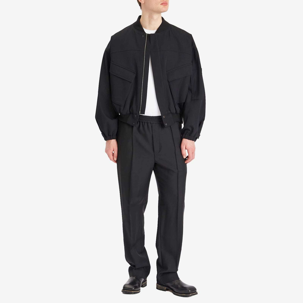 オーラリー CHAMBRAY PADDED FLIGHT BLOUSON 3 オーラリー CHAMBRAY PADDED FLIGHT BLOUSON 3