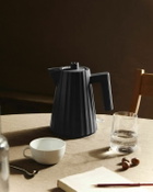 Alessi PLISSÉ,EL.WASSERKOCHER 1 Ltr. - EU PLUG Black Mens Kitchen- & Tableware
