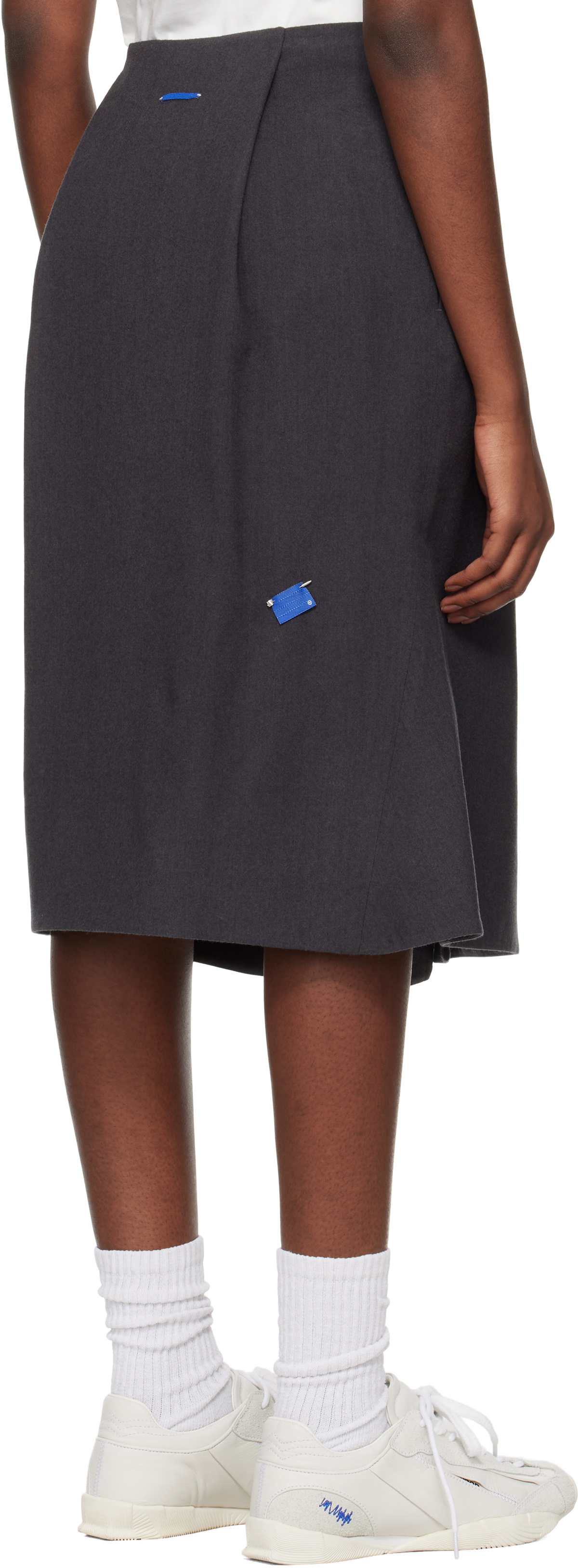 ADER error Gray Product. 63 Midi Skirt