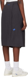ADER error Gray Product. 63 Midi Skirt