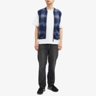 Uniform Bridge Men's Heavyweight Pocket T-Shirt in Off White