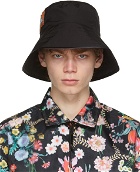Boramy Viguier Black Twill Bucket Hat