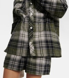 Acne Studios Checked cotton jacket