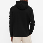 Napapijri Men's Large Box Logo Popover Hoody in Black