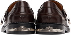 Toga Pulla SSENSE Exclusive Brown Detail Loafers