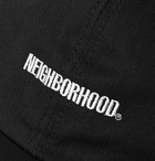 Neighborhood - Logo-Embroidered Twill Baseball Cap - Black