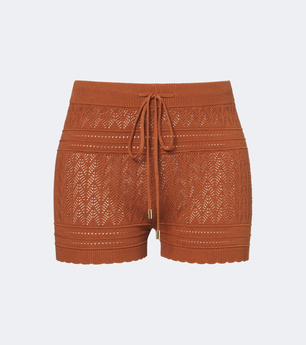 Melissa Odabash Helena pointelle cotton shorts