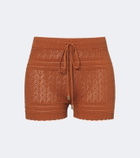 Melissa Odabash Helena pointelle cotton shorts