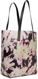 Dries Van Noten Off-White Floral Tote