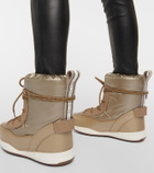 Bogner La Plagne faux leather snow boots