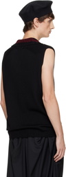 Vivienne Westwood Black Fisherman Sweater Vest
