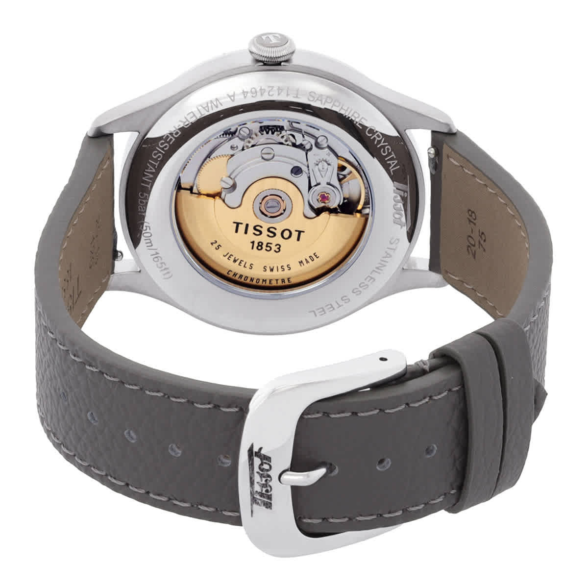 Tissot Heritage Automatic Pink Dial Mens Watch T142.464.16.332.00 